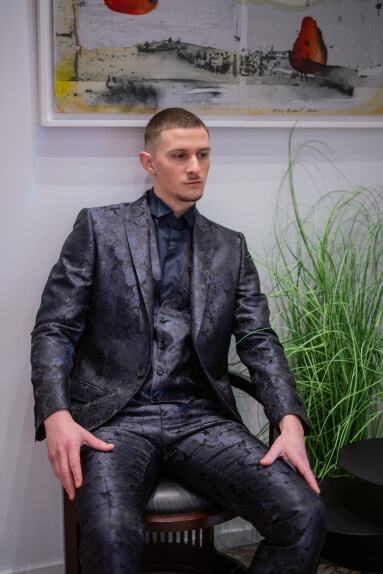 Costume noir homme toulouse