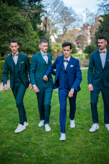 Costume vert homme toulouse