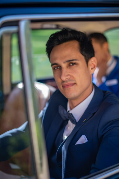 Pochette mariage homme